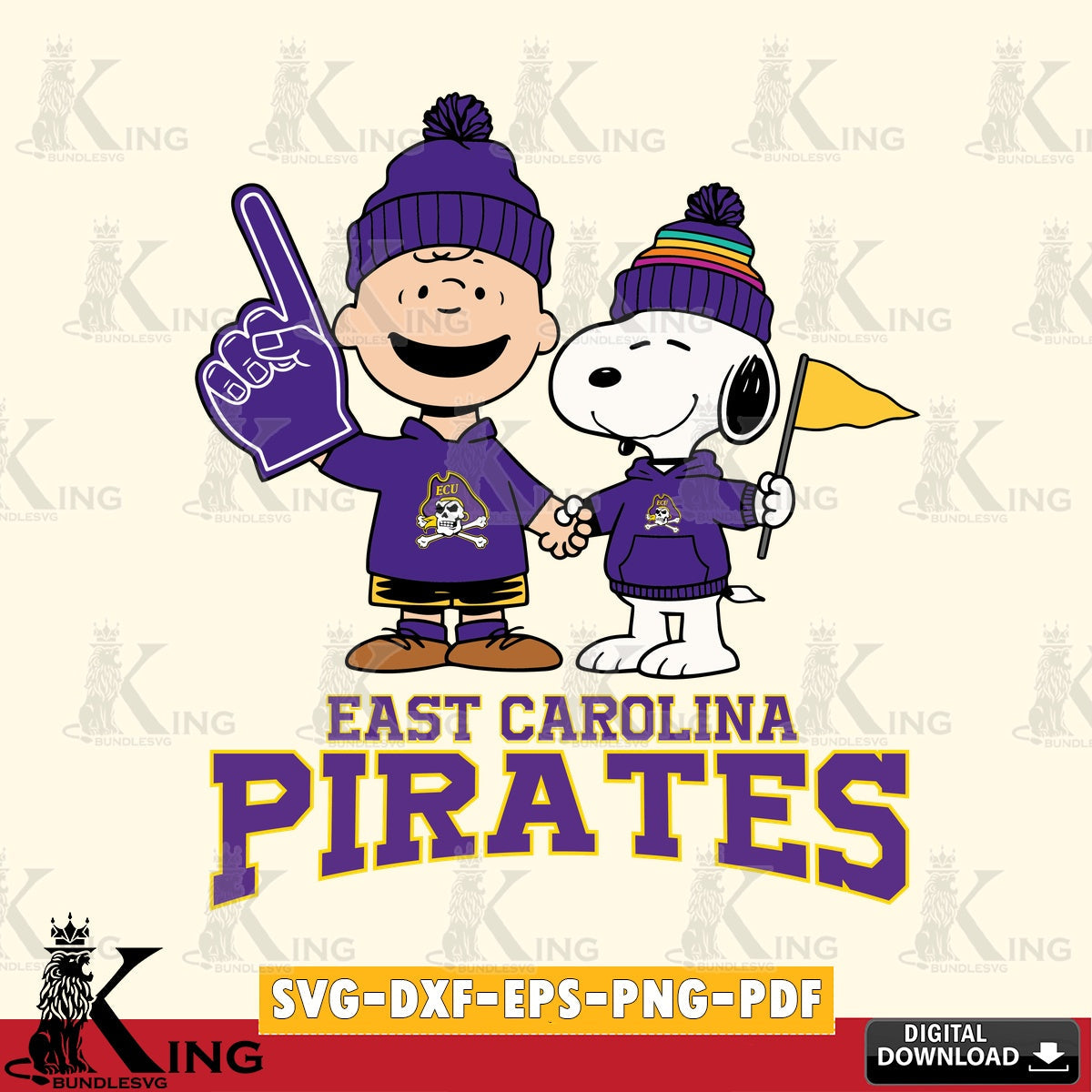 East Carolina Pirates Peanuts Fan Gear SVG, Cricut, Cut file  , Digital Download , Instant Download, Peanuts svg, NCAA svg, Football svg, Sport svg