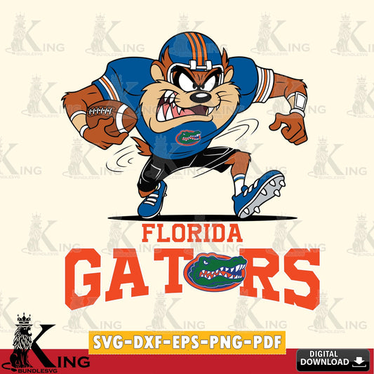 Florida Gators Taz Football Helmet SVG file, Cut file  , Digital Download , Instant Download, Taz svg, NCAA svg