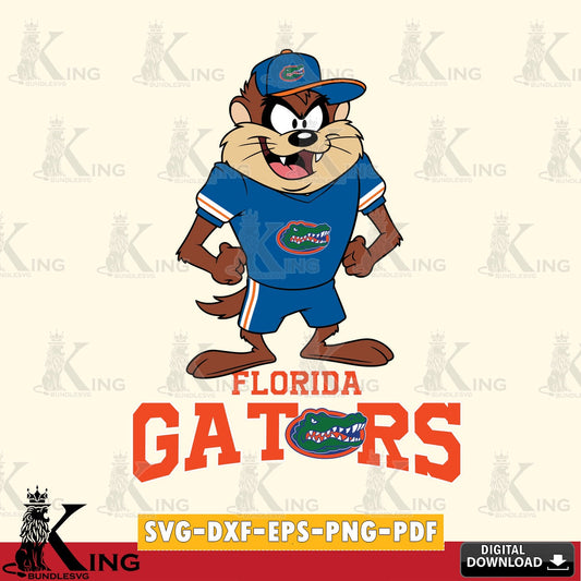 Florida Gators Taz Standing Pose SVG file, Cut file  , Digital Download , Instant Download, Taz svg, NCAA svg