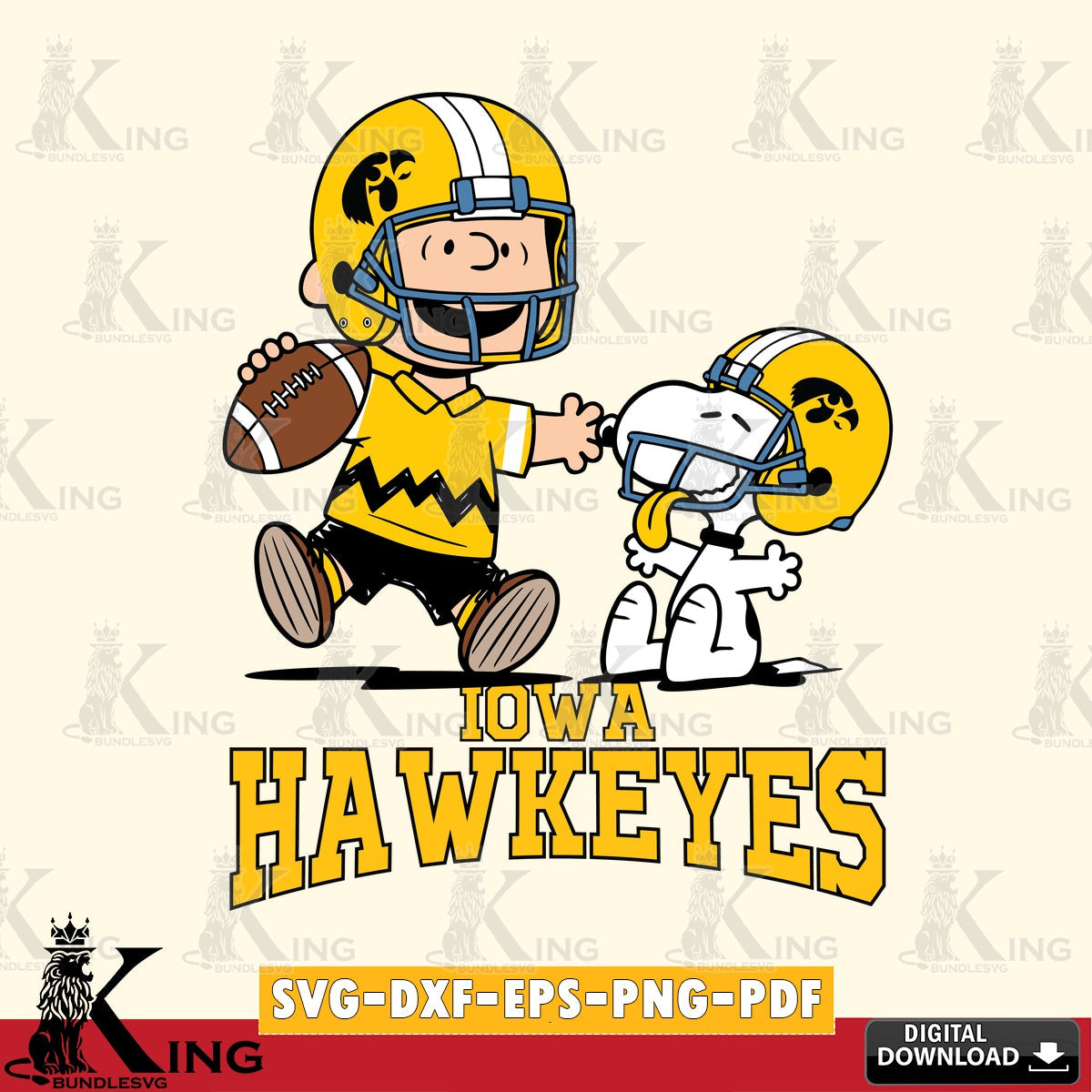 Iowa Hawkeyes Snoopy and Peanut Fun SVG, Cricut, Cut file  , Digital Download , Instant Download, Peanuts svg, NCAA svg, Football svg, Sport svg