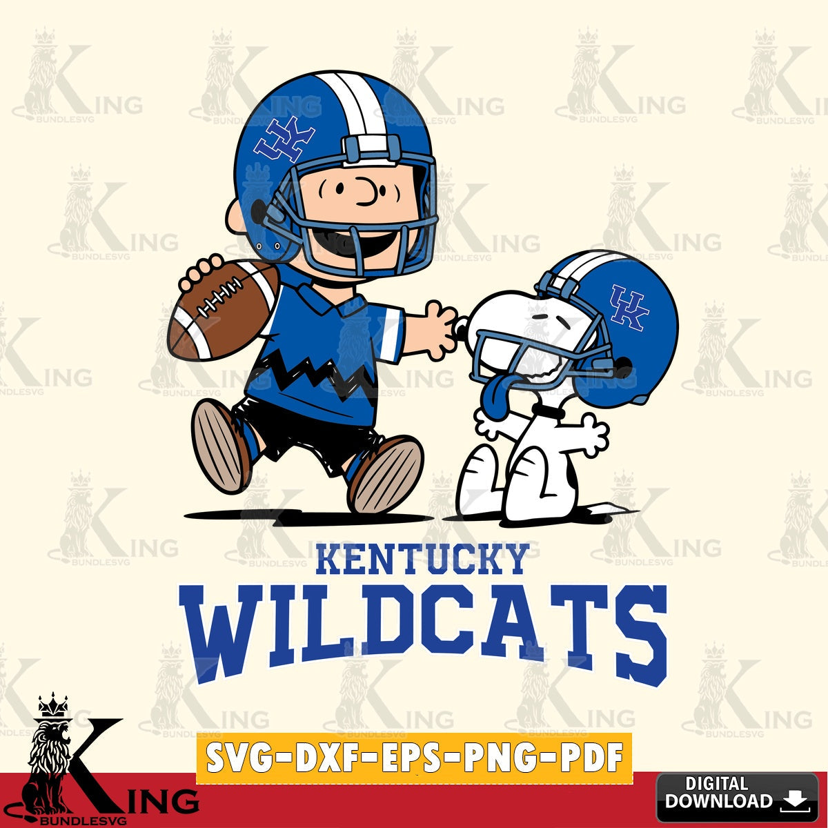 Kentucky Wildcats Snoopy and Peanut Fun SVG, Cricut, Cut file  , Digital Download , Instant Download, Peanuts svg, NCAA svg, Football svg, Sport svg