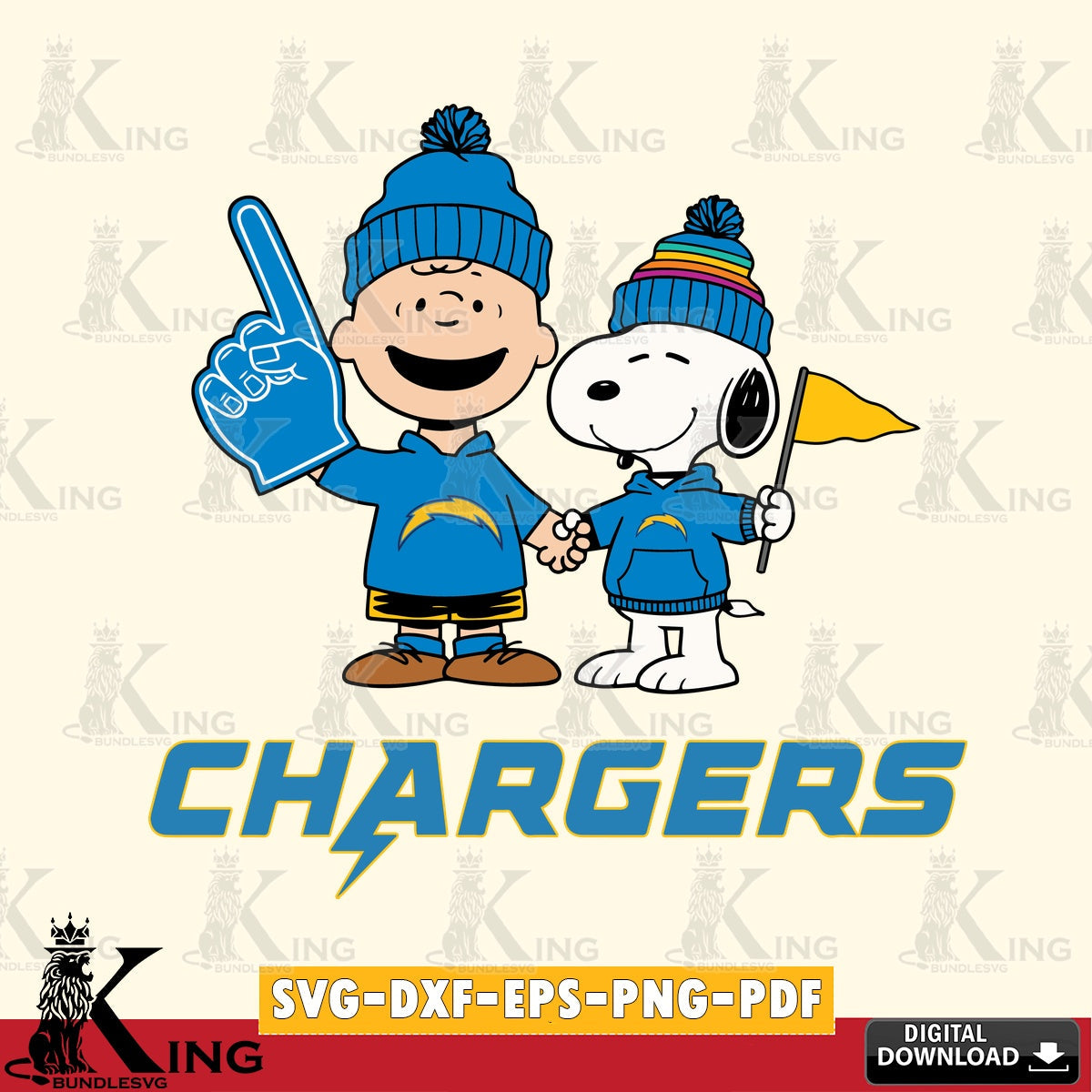 Los Angeles Chargers Peanuts Fan Gear Cricut file , Cut file  , Digital Download , PDF File , Instant Download
