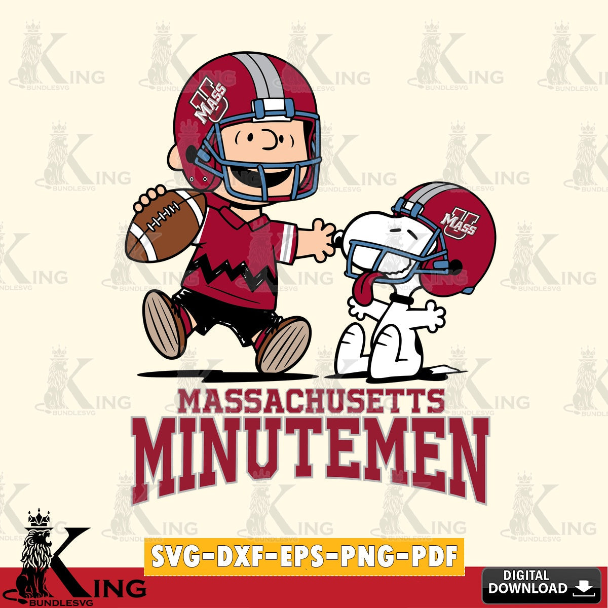 Massachusetts Minutemen Snoopy and Peanut Fun SVG, Cricut, Cut file  , Digital Download , Instant Download, Peanuts svg, NCAA svg, Football svg, Sport svg