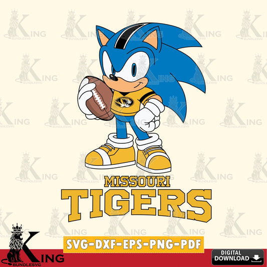 Missouri Tigers Sonic Game Day Ready SVG file, Vector , Digital Download , PDF File , Instant Download