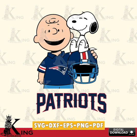 New England Patriots Snoopy On Helmet Cricut file , Cut file  , Digital Download , PDF File , Instant Download