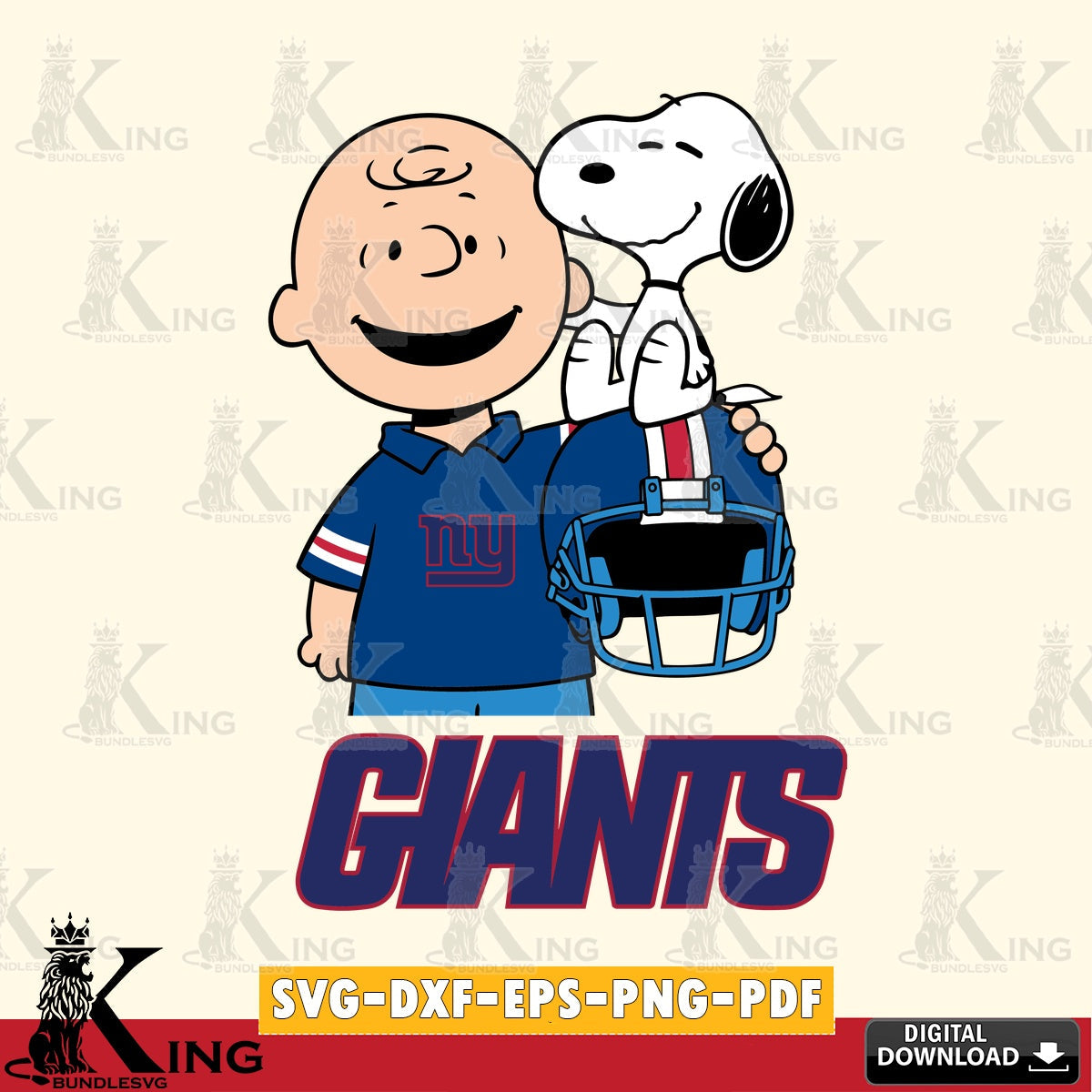 New York Giants Snoopy On Helmet Cricut file , Cut file  , Digital Download , PDF File , Instant Download