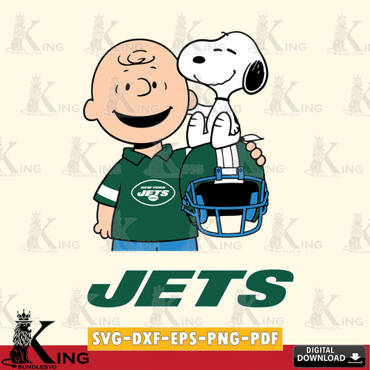 New York Jets Snoopy On Helmet Cricut file , Cut file  , Digital Download , PDF File , Instant Download