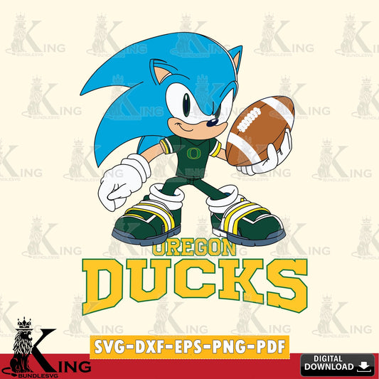 Oregon Ducks Sonic Rugby SVG file, Vector , Digital Download , PDF File , Instant Download