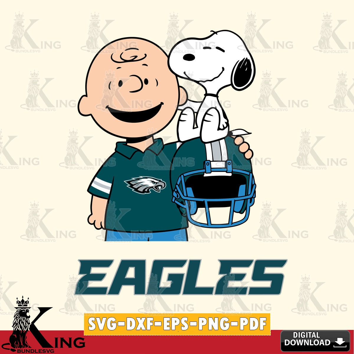 Philadelphia Eagles Snoopy On Helmet Cricut file , Cut file  , Digital Download , PDF File , Instant Download