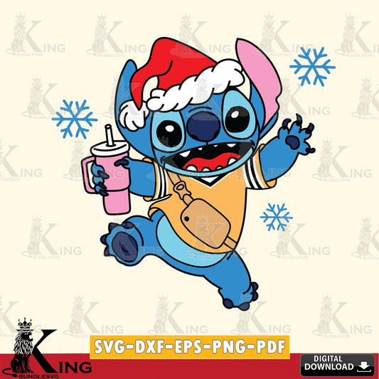 Pittsburgh Steelers Christmas Stitch With Tumbler SVG, NFL for Cricut, Silhouette, Digital Download , file cut