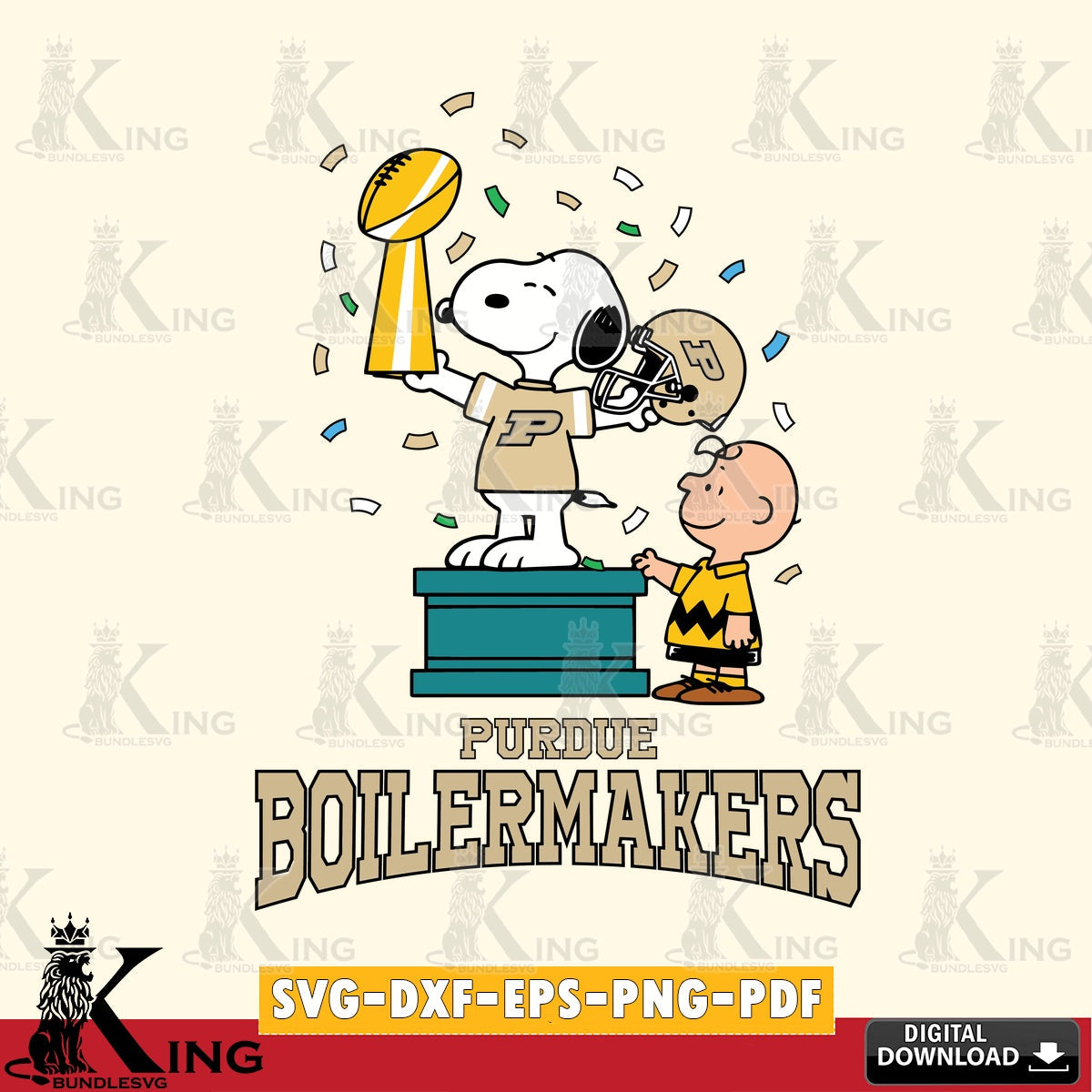 Purdue Boilermakers Peanuts Winner SVG, Cricut, Cut file  , Digital Download , Instant Download, Peanuts svg, NCAA svg, Football svg, Sport svg