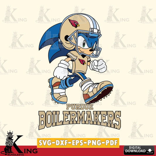 Purdue Boilermakers Sonic Ready Football SVG file, Vector , Digital Download , PDF File , Instant Download