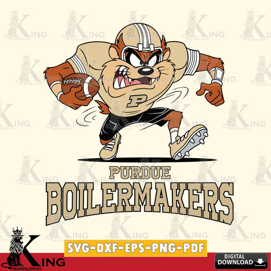 Purdue Boilermakers Taz Football Helmet SVG file, Cut file  , Digital Download , Instant Download, Taz svg, NCAA svg