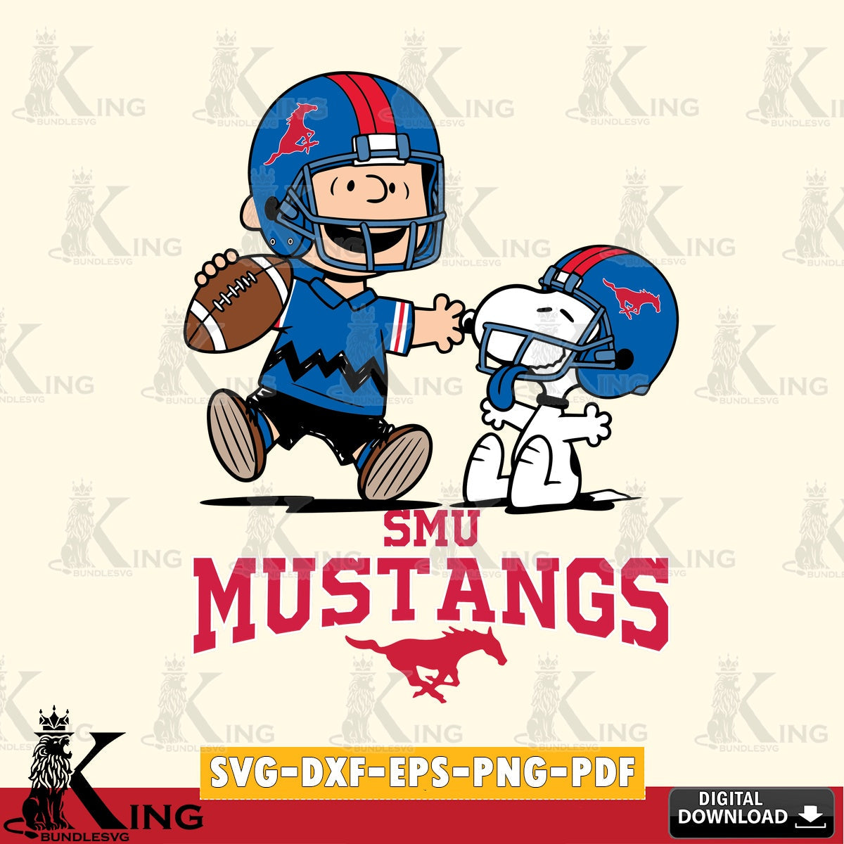 SMU Mustangs Snoopy and Peanut Fun SVG, Cricut, Cut file  , Digital Download , Instant Download, Peanuts svg, NCAA svg, Football svg, Sport svg
