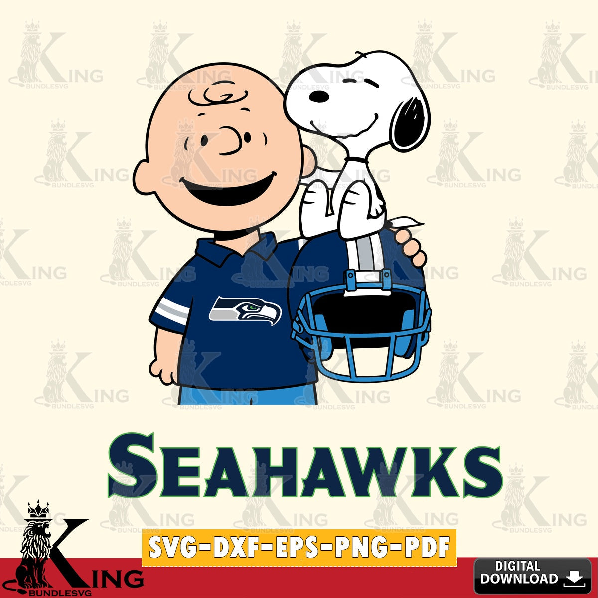 Seattle Seahawks Snoopy On Helmet Cricut file , Cut file  , Digital Download , PDF File , Instant Download