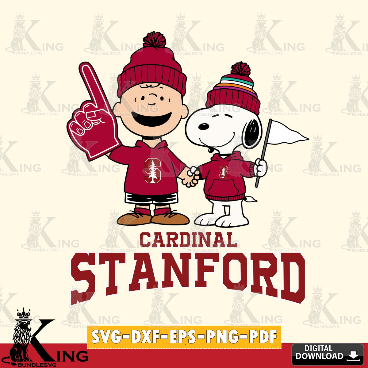 Stanford Cardinal Peanuts Fan Gear SVG, Cricut, Cut file  , Digital Download , Instant Download, Peanuts svg, NCAA svg, Football svg, Sport svg