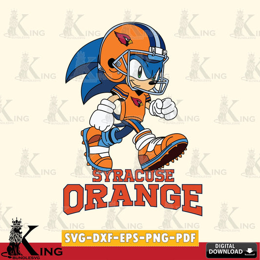 Syracuse Orange Sonic Ready Football SVG file, Vector , Digital Download , PDF File , Instant Download
