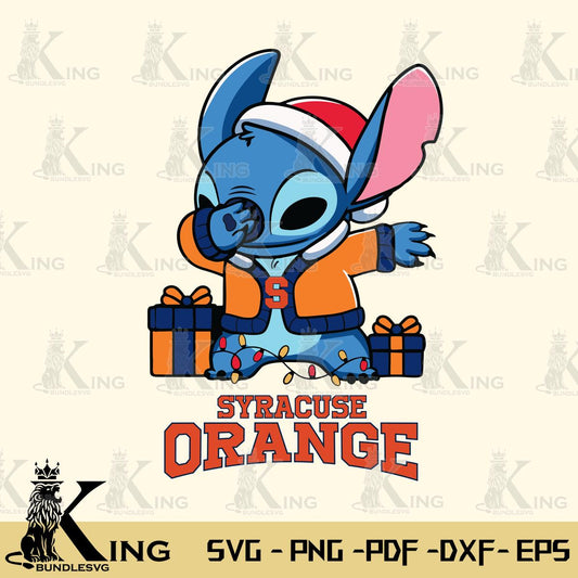 Syracuse Orange Stitch Merry Christmas Svg Eps Dxf Png File, Digital Download