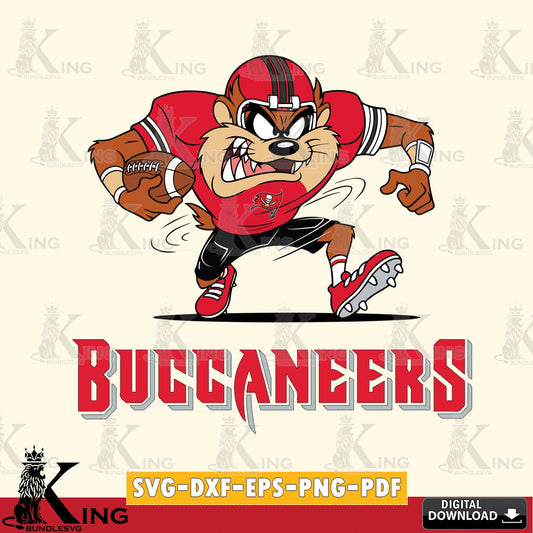 Tampa Bay Buccaneers Taz Football Helmet Cut file  , Digital Download , Instant Download, Looney Tunes svg, Football svg