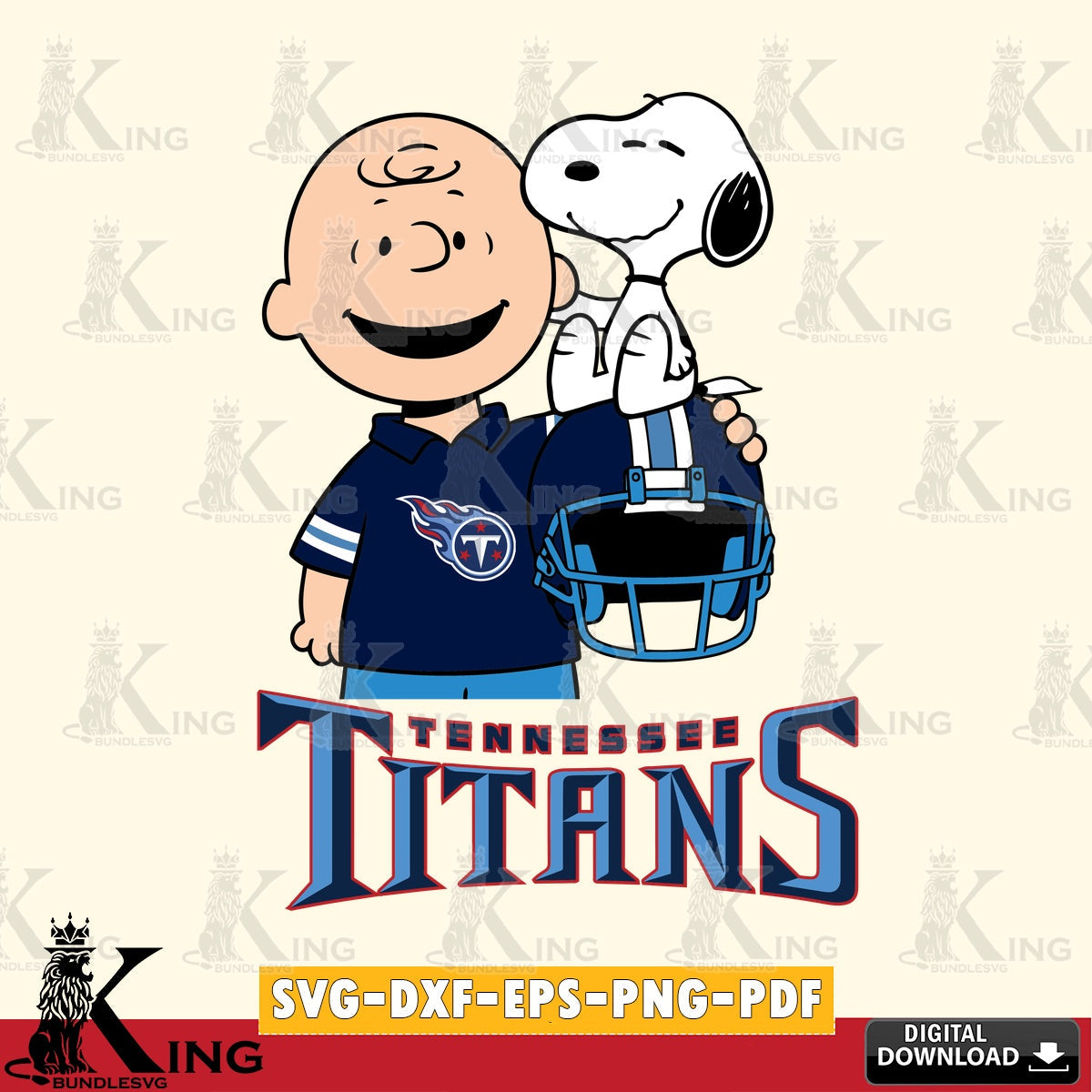 Tennessee Titans Snoopy On Helmet Cricut file , Cut file  , Digital Download , PDF File , Instant Download