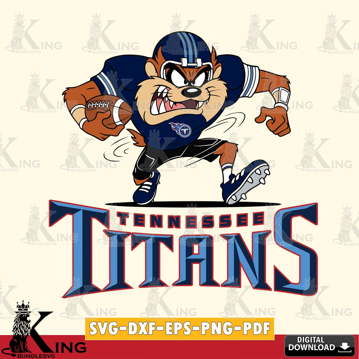 Tennessee Titans Taz Football Helmet Cut file  , Digital Download , Instant Download, Looney Tunes svg, Football svg