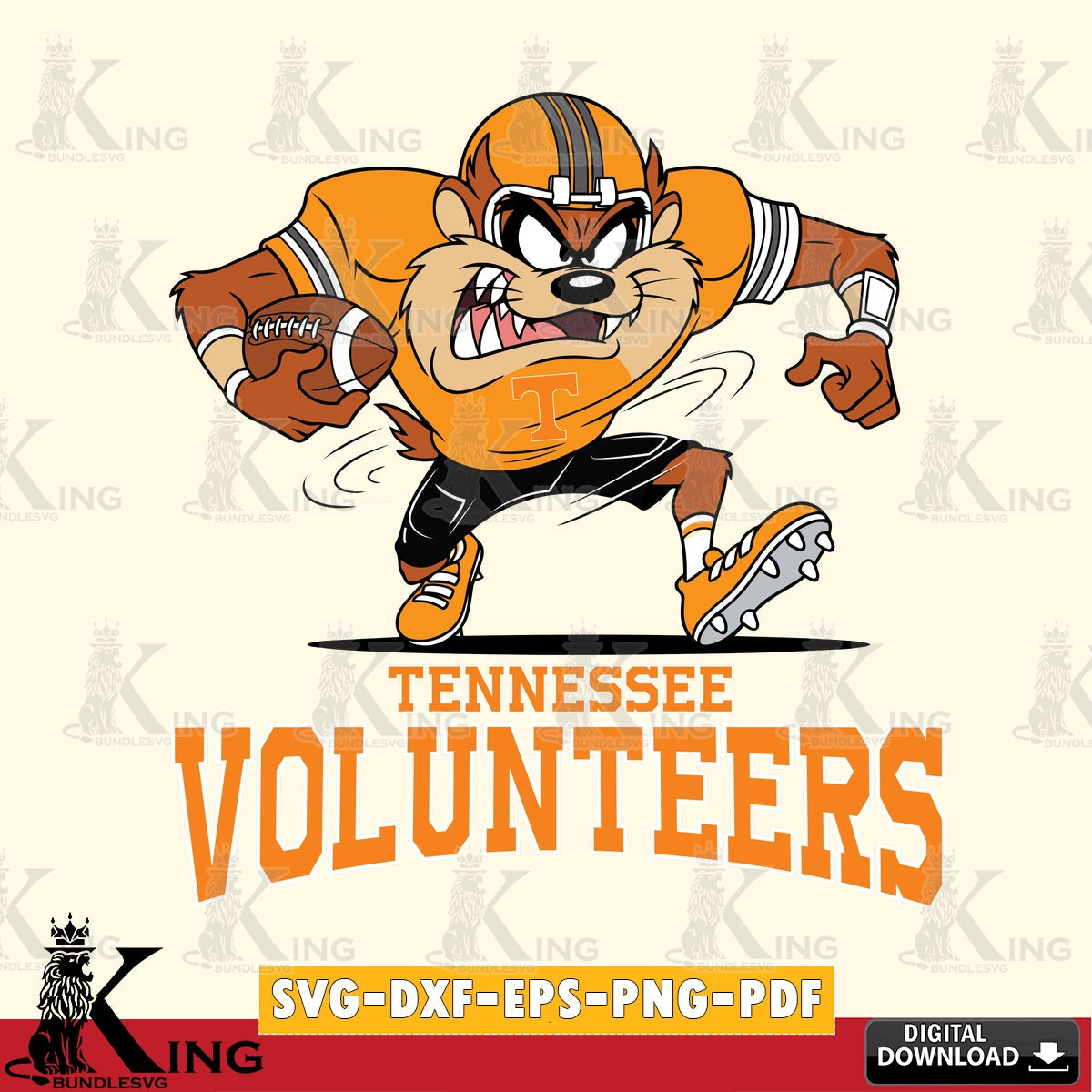 Tennessee Volunteers Taz Football Helmet SVG file, Cut file  , Digital Download , Instant Download, Taz svg, NCAA svg