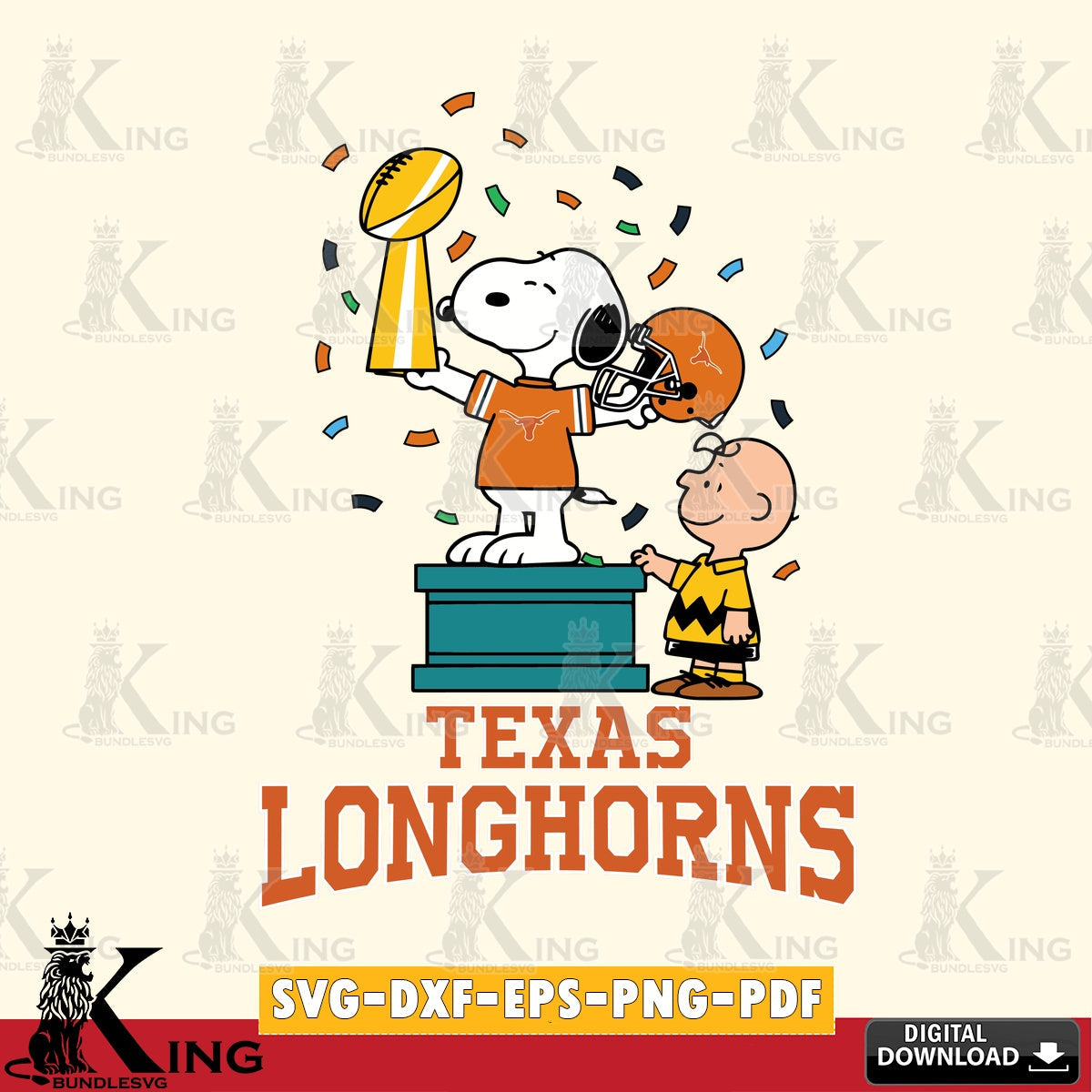 Texas Longhorns Peanuts Winner SVG, Cricut, Cut file  , Digital Download , Instant Download, Peanuts svg, NCAA svg, Football svg, Sport svg