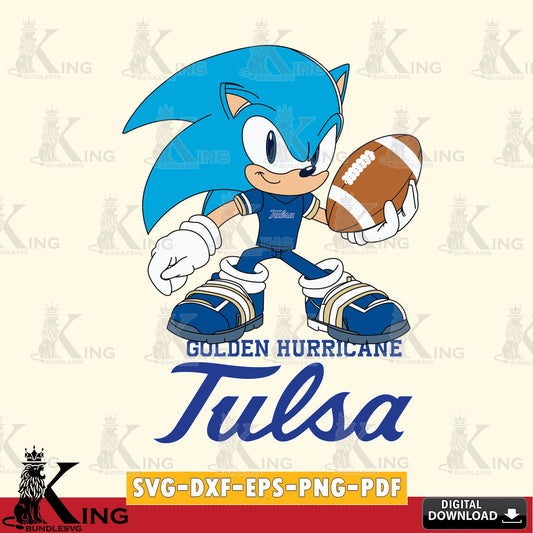 Tulsa Golden Hurricane Sonic Rugby SVG file, Vector , Digital Download , PDF File , Instant Download
