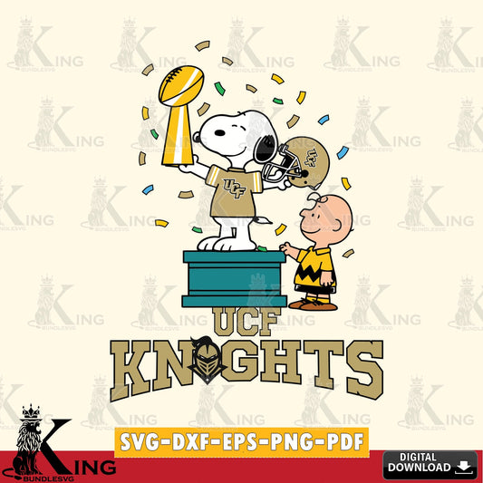 UCF Knights Peanuts Winner SVG, Cricut, Cut file  , Digital Download , Instant Download, Peanuts svg, NCAA svg, Football svg, Sport svg