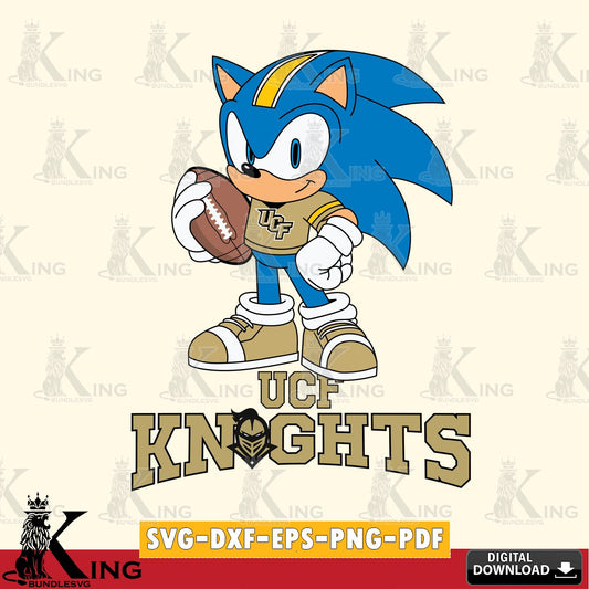 UCF Knights Sonic Game Day Ready SVG file, Vector , Digital Download , PDF File , Instant Download
