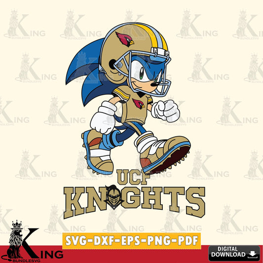 UCF Knights Sonic Ready Football SVG file, Vector , Digital Download , PDF File , Instant Download