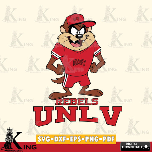UNLV Rebels Taz Standing Pose SVG file, Cut file  , Digital Download , Instant Download, Taz svg, NCAA svg