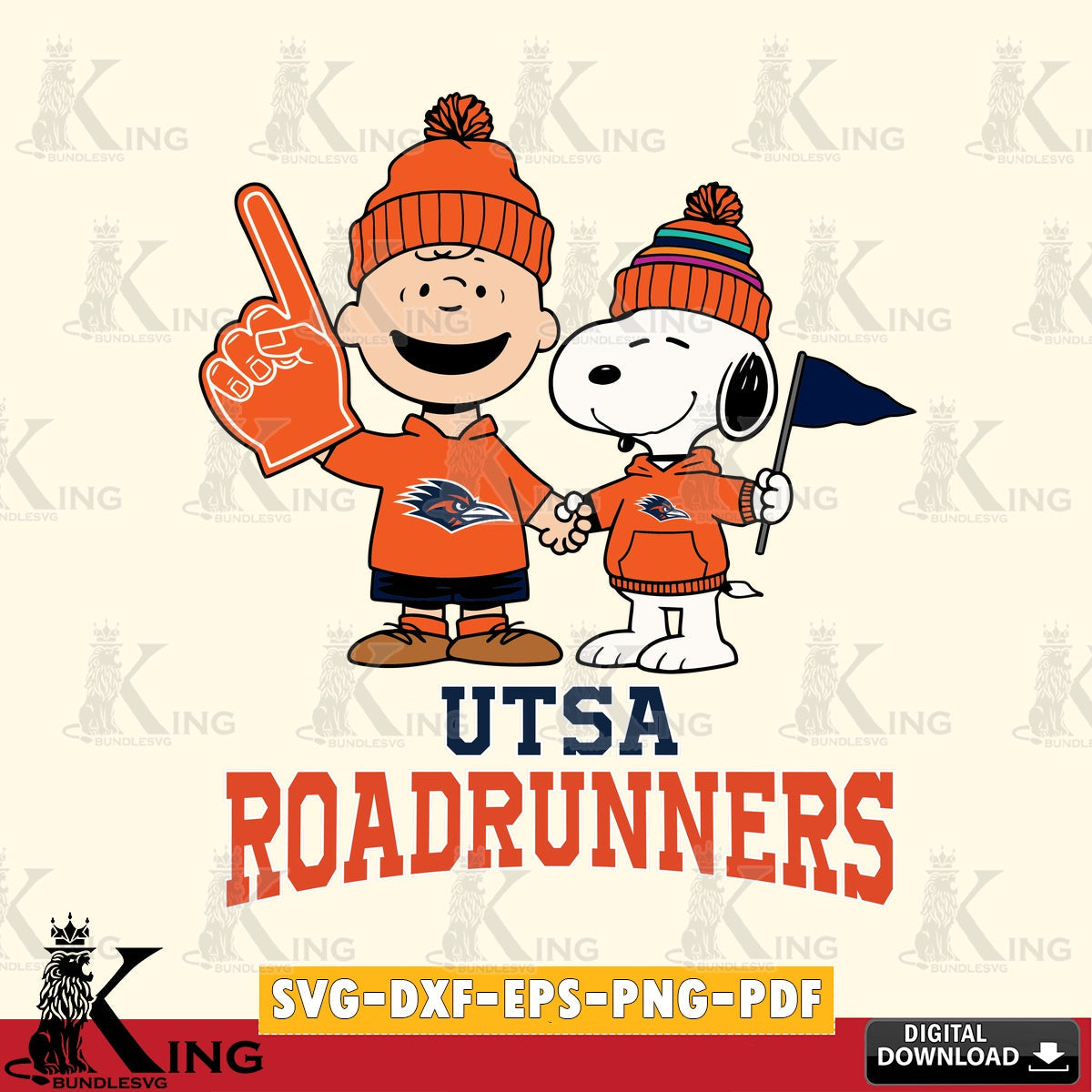 UTSA Roadrunners Peanuts Fan Gear SVG, Cricut, Cut file  , Digital Download , Instant Download, Peanuts svg, NCAA svg, Football svg, Sport svg