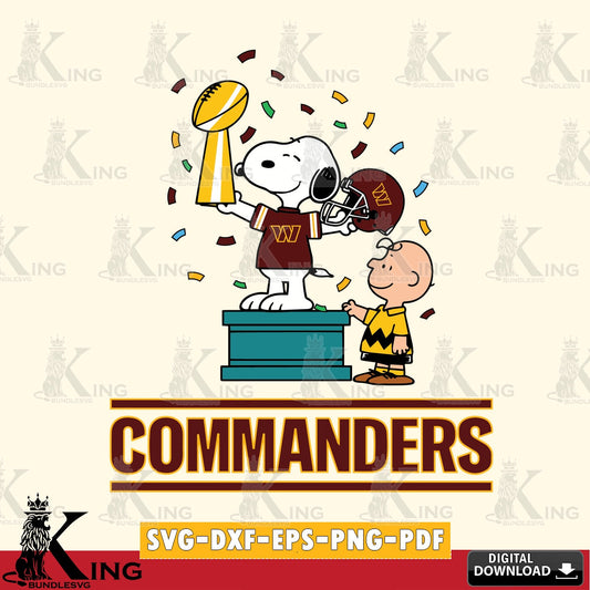 Washington Football Team Peanuts Winner Cricut file , Cut file  , Digital Download , PDF File , Instant Download