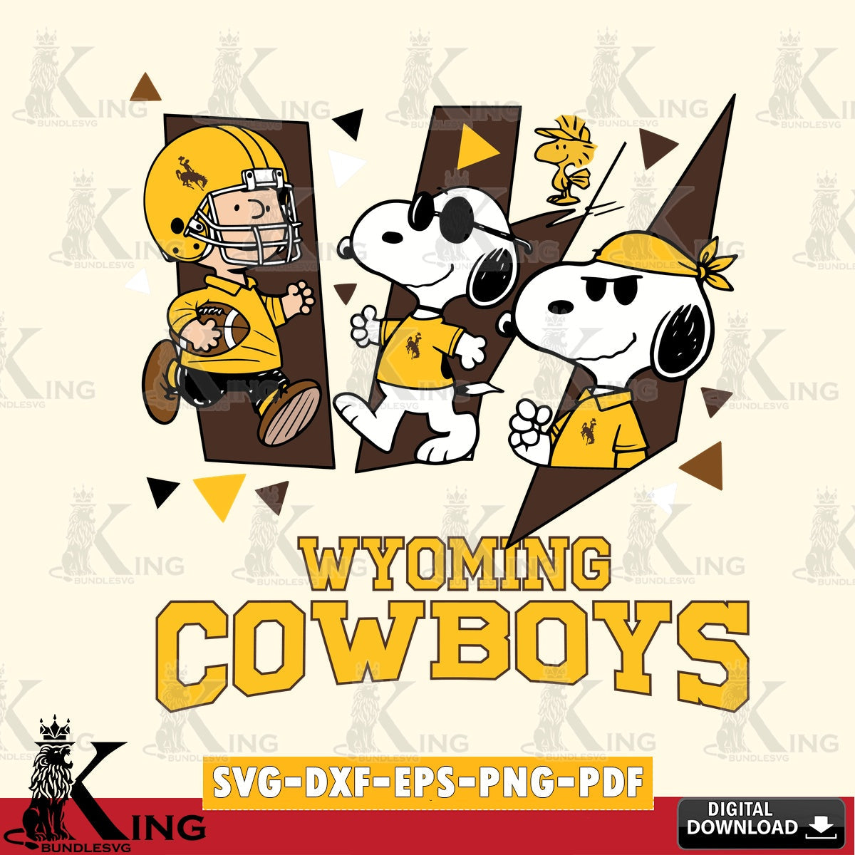 Wyoming Cowboys Peanuts Joe Cool SVG, Cricut, Cut file  , Digital Download , Instant Download, Peanuts svg, NCAA svg, Football svg, Sport svg