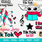 TikTok Bundle svg,1100+ files TikTok svg eps png, for Cricut, Silhouette, digital, file cut