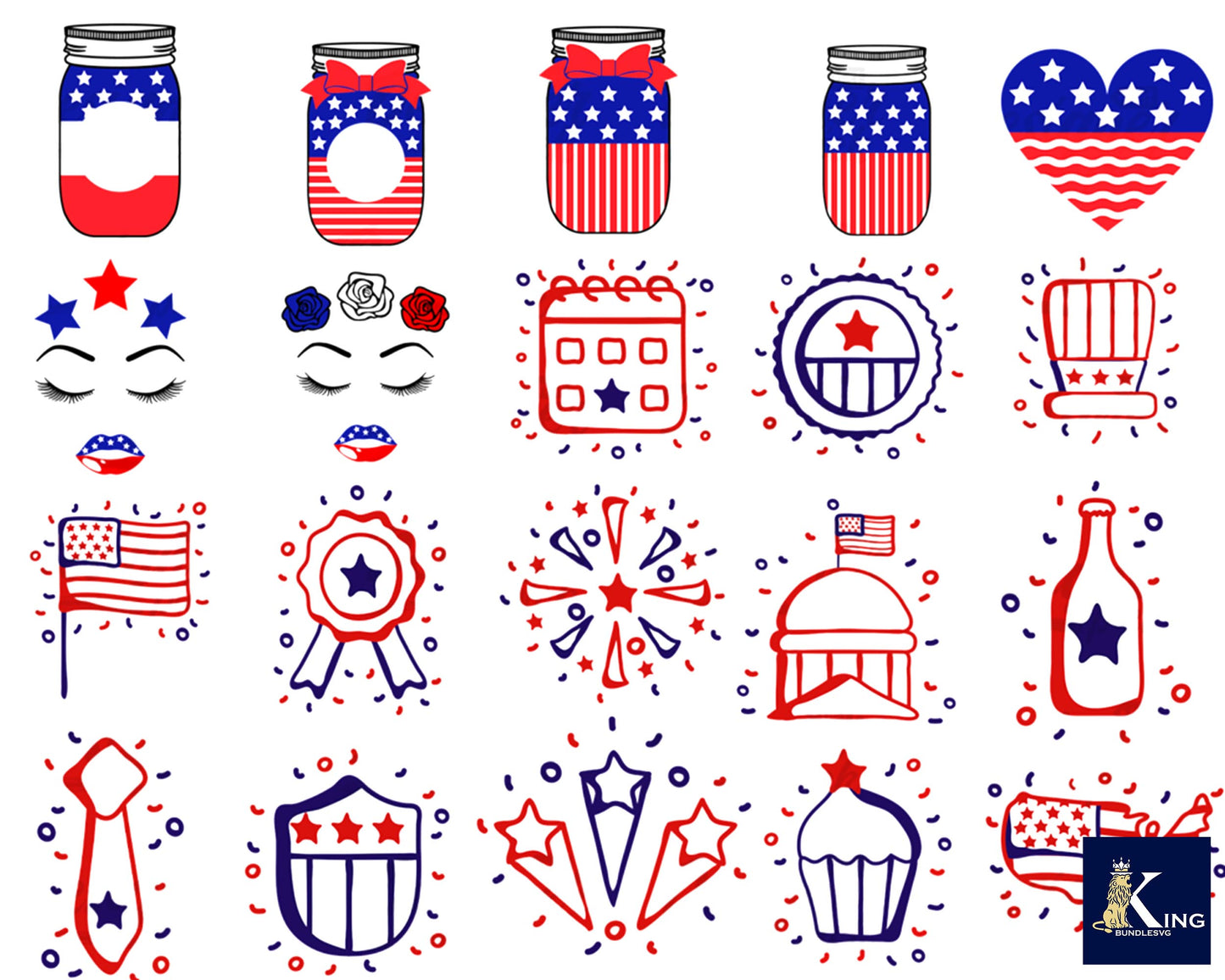 1000+ file 4th Of July SVG, Mega Bundle 4th Of July svg dxf eps png, for Cricut, Silhouette, digital, file cut