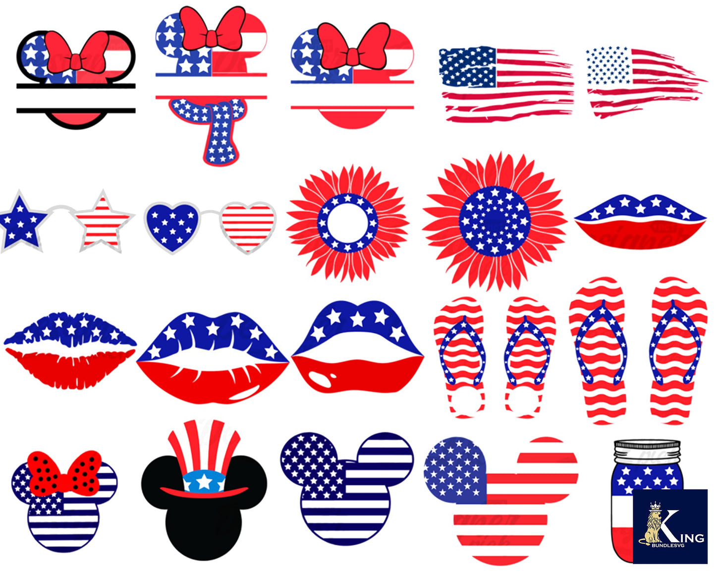 1000+ file 4th Of July SVG, Mega Bundle 4th Of July svg dxf eps png, for Cricut, Silhouette, digital, file cut