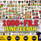 1000+ file juneteenth svg, 1000+file bundle juneteenth cricut ,juneteenth svg,juneteenth dxf,juneteenth eps,juneteenth png, for Cricut, Silhouette, digital, file cut