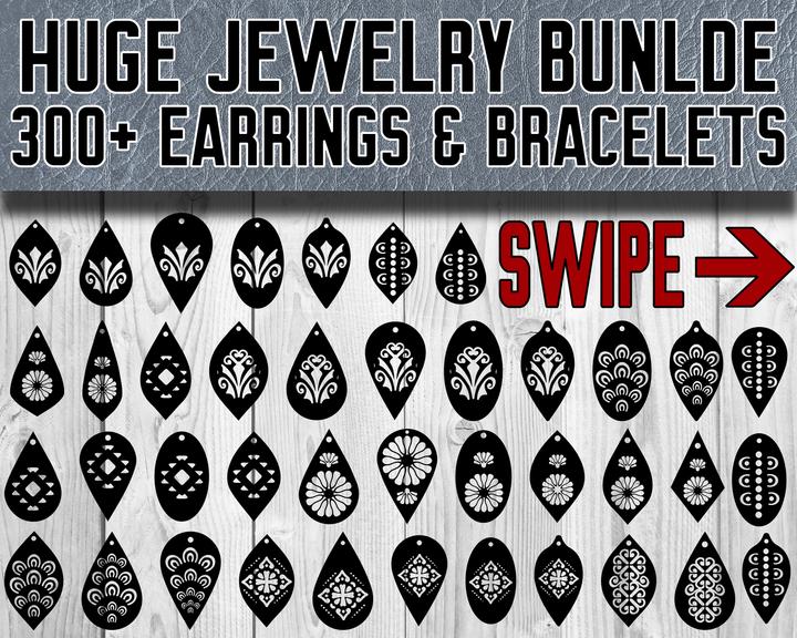 Earrings Bundle svg,1000+ files Earrings svg eps png, for Cricut, Silhouette, digital, file cut