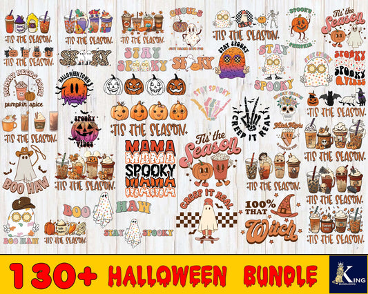 130+ Halloween bundle  svg dxf eps png,bundle Halloween cricut, for Cricut, Silhouette, digital, file cut