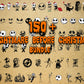 150+ File Nightmare Before Christmas svg dxf eps png, bundle halloween  cricut, for Cricut, Silhouette, digital, file cut