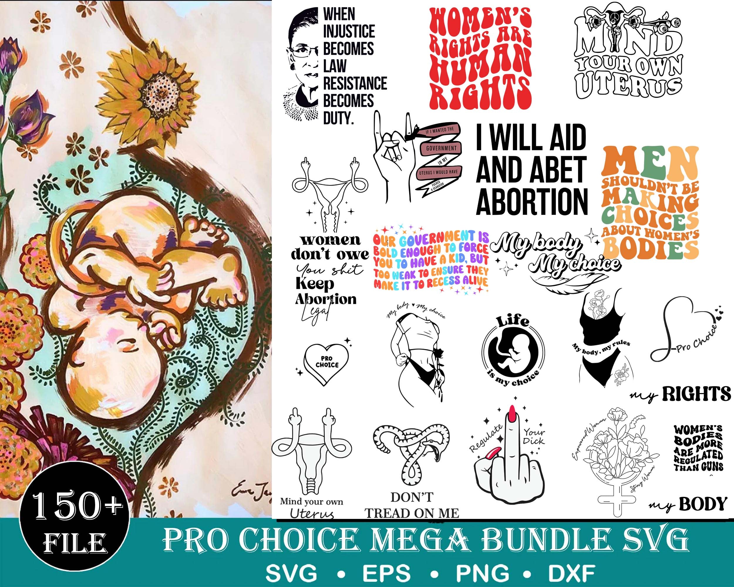 Pro Choice Graphics 150+ file Pro Choice Bundle SVG, Mega Bundle Pro Choice svg dxf eps pn ...