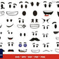 Roblox Bundle svg,1150+ files Roblox svg eps png, for Cricut, Silhouette, digital, file cut