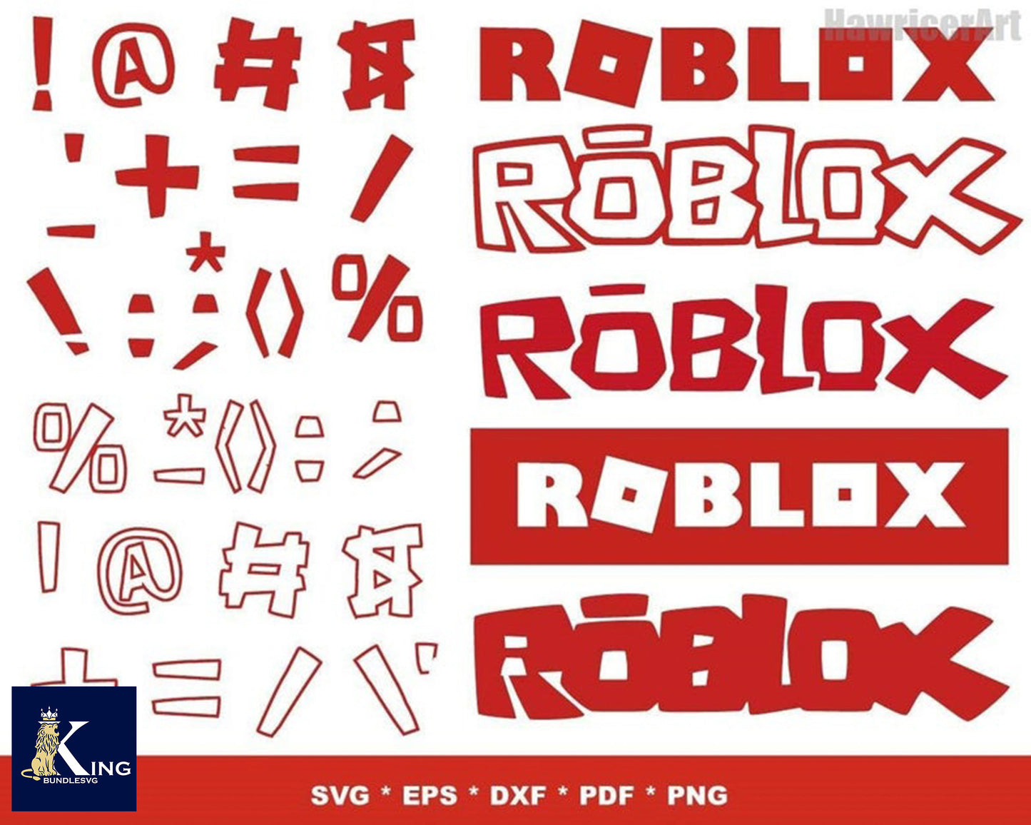 Roblox Bundle svg,1150+ files Roblox svg eps png, for Cricut, Silhouette, digital, file cut