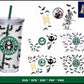 Starbucks Wrap Bundle svg,200+ Starbucks Wrap svg eps png, for Cricut, Silhouette, digital, file cut