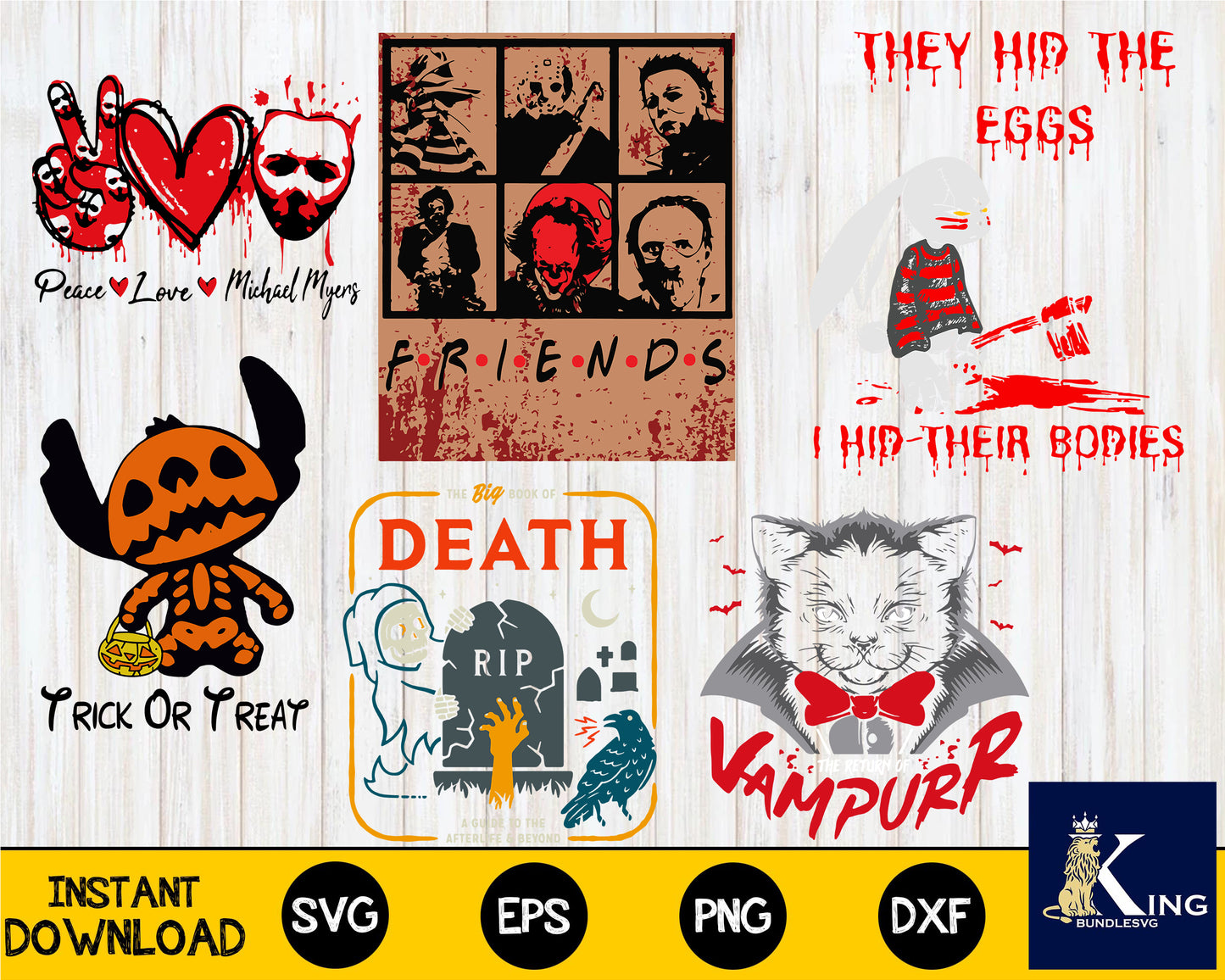 220+ file horror movies bundle SVG DXF EPS PNG, bundle halloween  svg, cricut, for Cricut, Silhouette, digital, file cut
