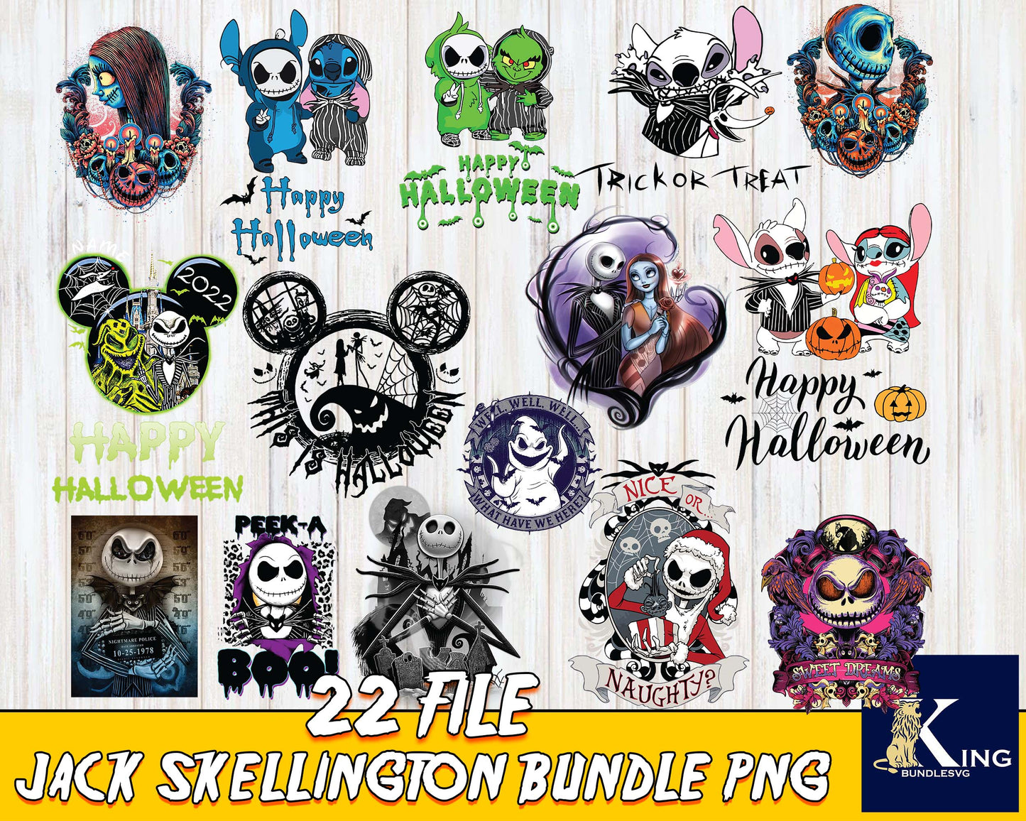 22+ file Jack skellington  PNG, bundle Halloween PNG , Silhouette, digital , Instant Download