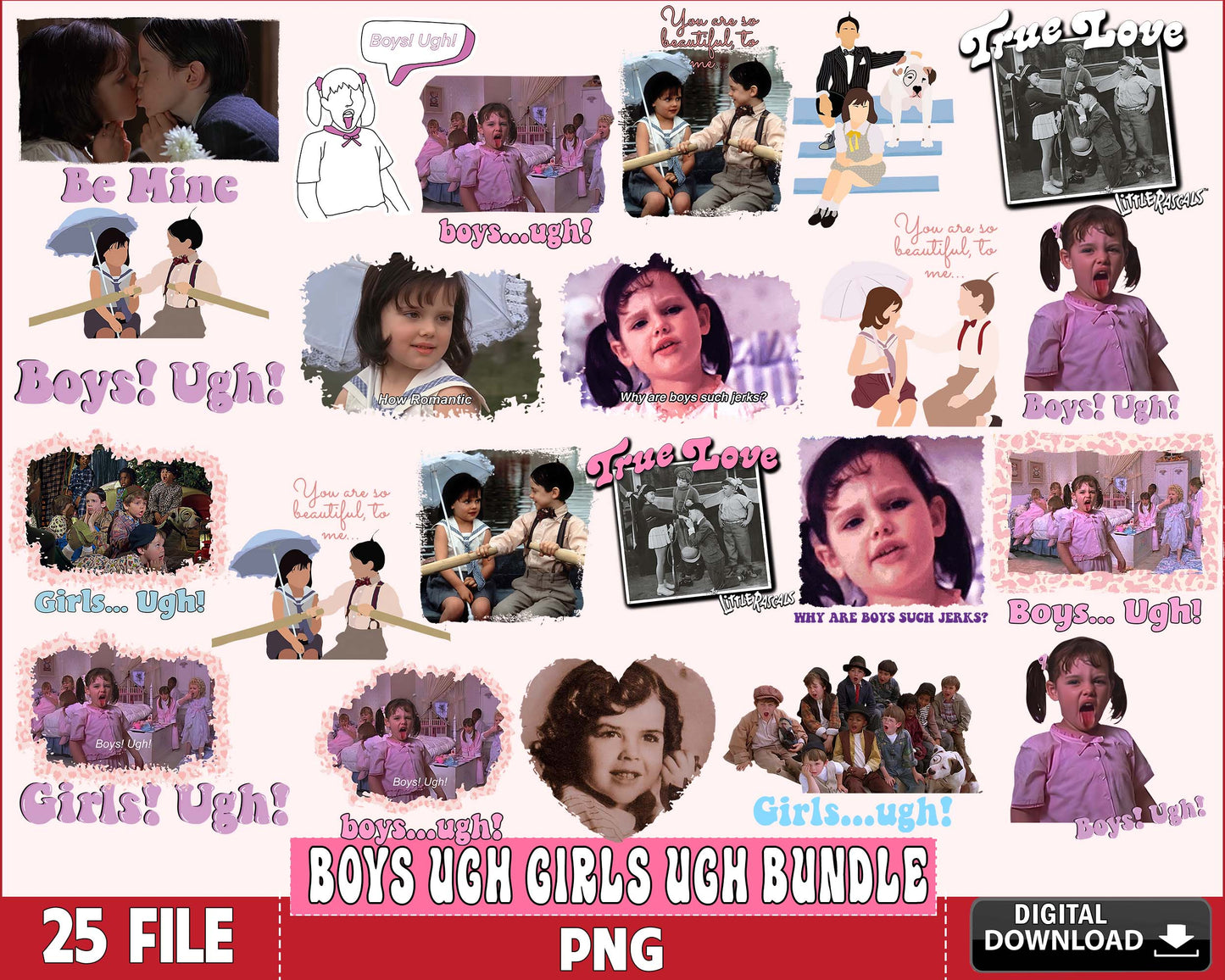 25 file Boys Ugh Girls Ugh Bundle PNG, Valentine's day Sublimation, Valentines Day Sublimation bundle, Valentine Day love sublimation ,Valentine day PNG bundle , Silhouette, Digital download , Instant Download