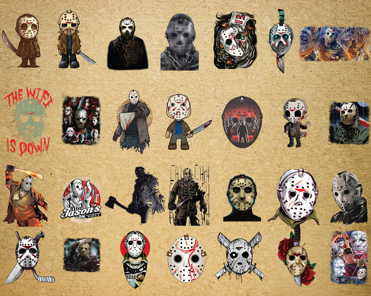 260+ file Jason Voorhees  svg dxf eps png, bundle halloween  cricut, for Cricut, Silhouette, digital, file cut